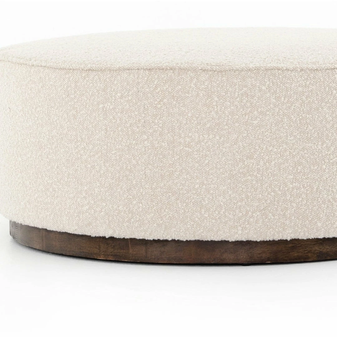 Promo 👏 FOUR HANDS SINCLAIR BOUCLE UPHOLSTERED COCKTAIL OTTOMAN Furniture 🌟 3 FOUR HANDS SINCLAIR BOUCLE UPHOLSTERED COCKTAIL OTTOMAN Furniture