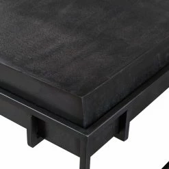UTTERMOST KNOX OXIDIZED BLACK ALUMINUM COFFEE TABLE Furniture