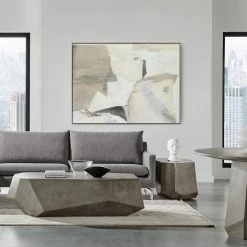 URBIA KRISTAL CONCRETE END TABLE