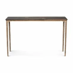 NUEVO KULU SEARED OAK CONSOLE TABLE