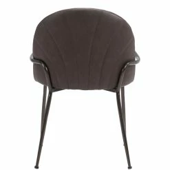 ZUO KURT BROWN LEATHERETTE DINING CHAIR Furniture