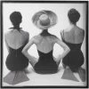 UTTERMOST "LADIES' SWIMWEAR, 1959" GLASS FRAMED PRINT Wall Art