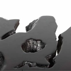 MOES Living Room LAVA SLICE TEAK COFFEE TABLE