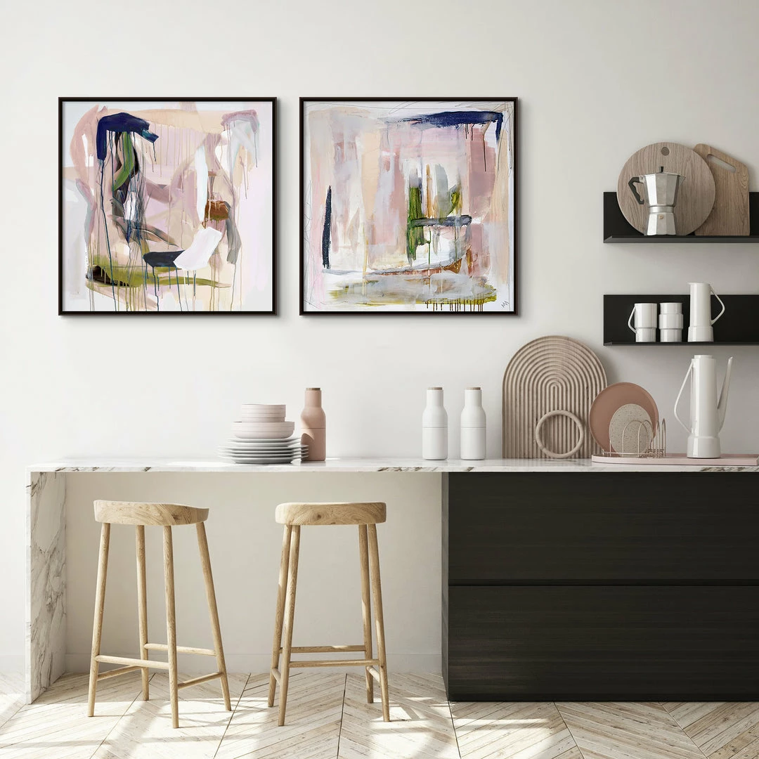 Brand new 💯 L ART "LAVENDER SPRING I" CANVAS ART Wall Art 🎉 2 L ART "LAVENDER SPRING I" CANVAS ART Wall Art