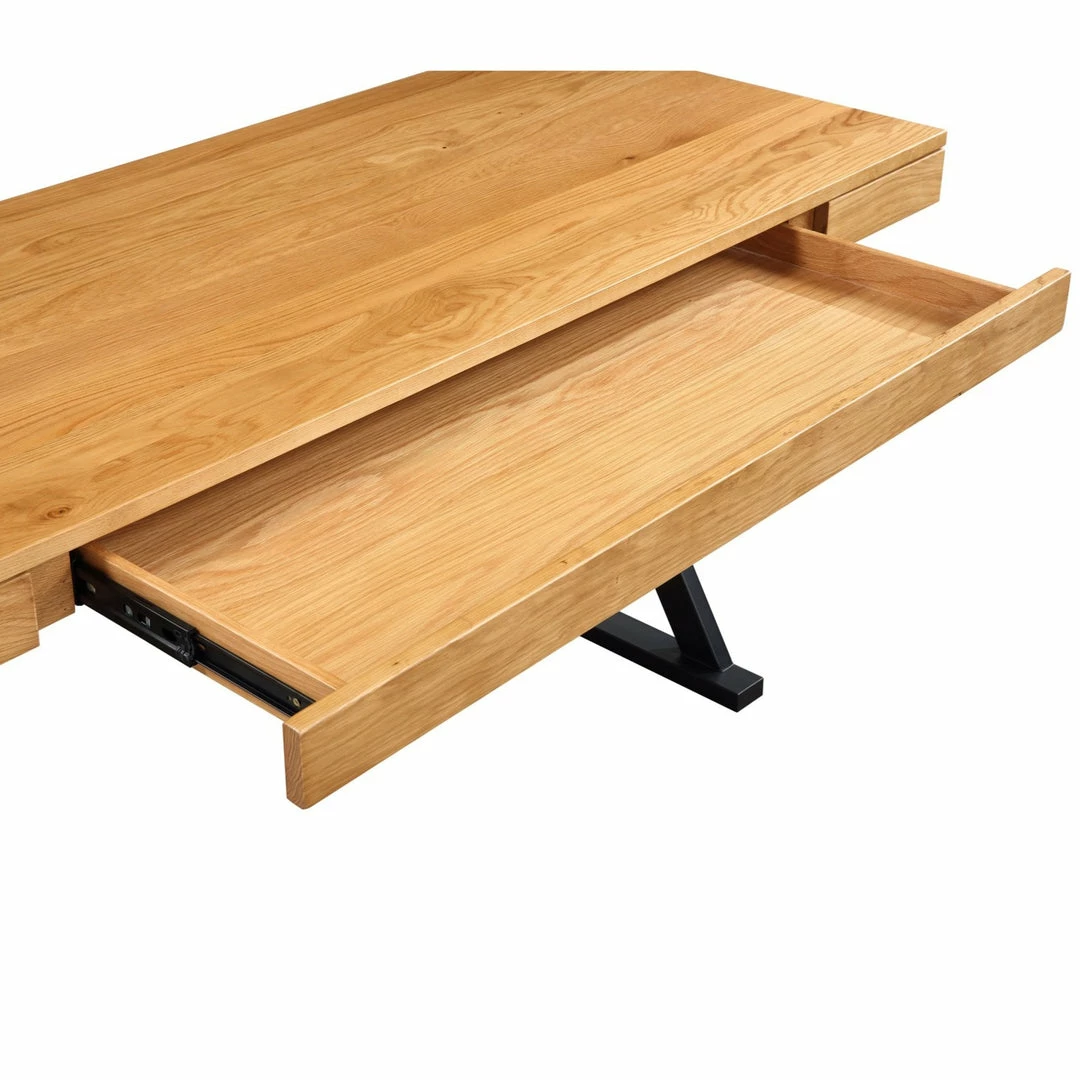 Best deal π MOES LEIF DESK: NATURAL OAK Furniture π 4 MOES LEIF DESK: NATURAL OAK Furniture