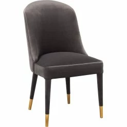 MOES Kitchen + Dining LIBERTÉ HIGH-BACK VELVET DINING CHAIR | SET OF 2