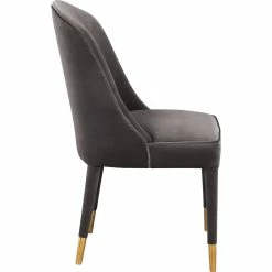 MOES Kitchen + Dining LIBERTÉ HIGH-BACK VELVET DINING CHAIR | SET OF 2