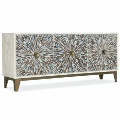HOOKER LIBERTY MOSAIC BONE INLAY CONSOLE Furniture