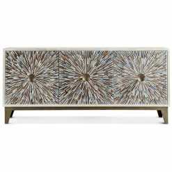 HOOKER LIBERTY MOSAIC BONE INLAY CONSOLE Furniture