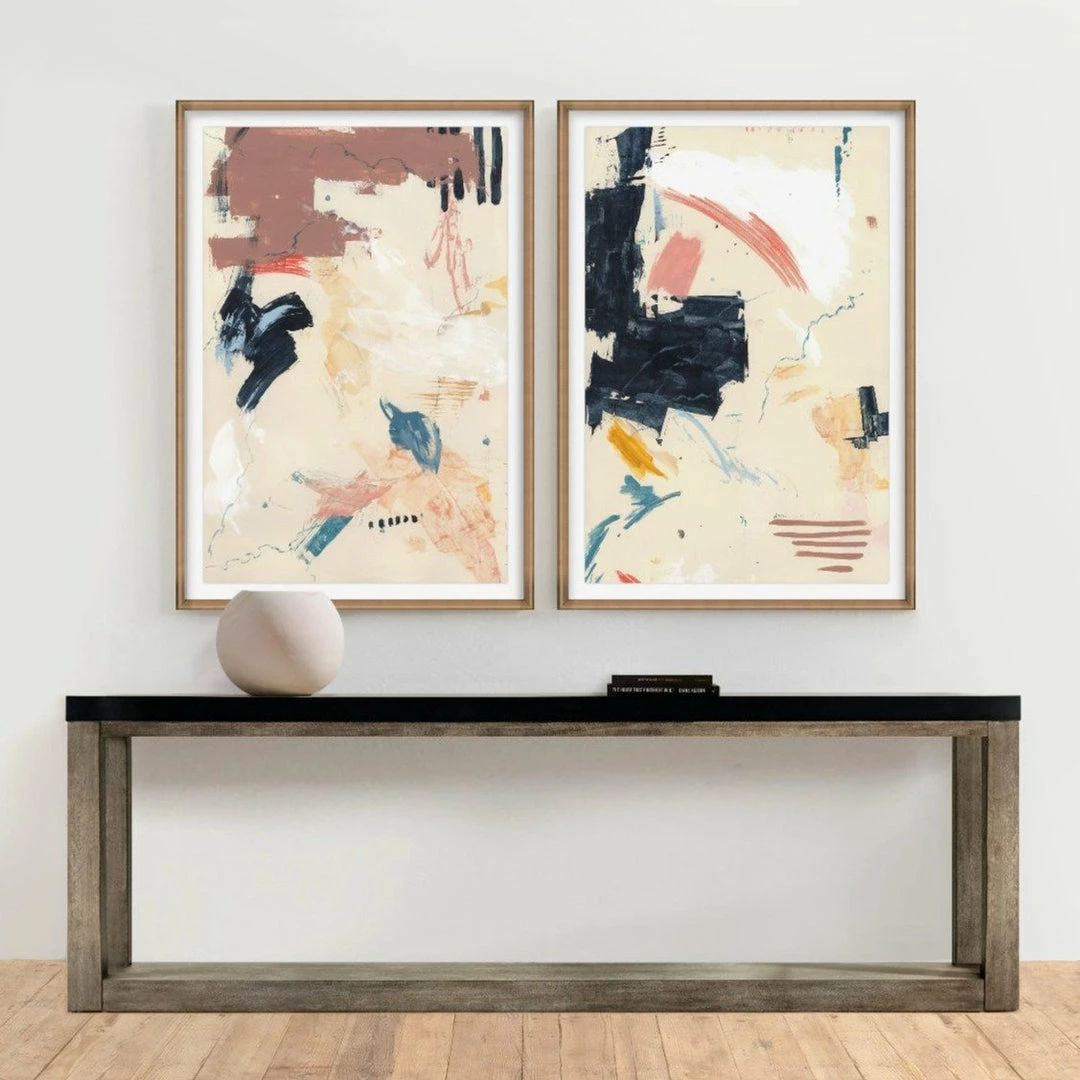 New ๐คฉ L ART Wall Art "LIFE INTERSECTIONS II" GLASS FRAMED ART ๐ฅ 2 L ART Wall Art "LIFE INTERSECTIONS II" GLASS FRAMED ART