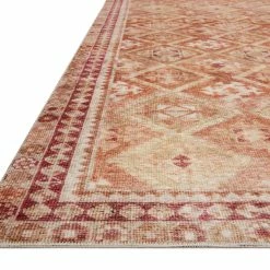Outlet ⭐ LOLOI LILAH VINTAGE PRINT FLAT RUG: SUNKIST PEACH ⌛ 11 LOLOI LILAH VINTAGE PRINT FLAT RUG: SUNKIST PEACH