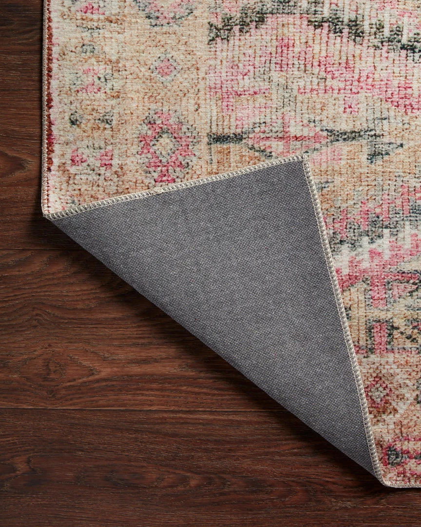 Best Pirce ⌛ LOLOI LILITH VINTAGE PRINT FLAT RUG: DUSTY ROSE 🔥 4 LOLOI LILITH VINTAGE PRINT FLAT RUG: DUSTY ROSE