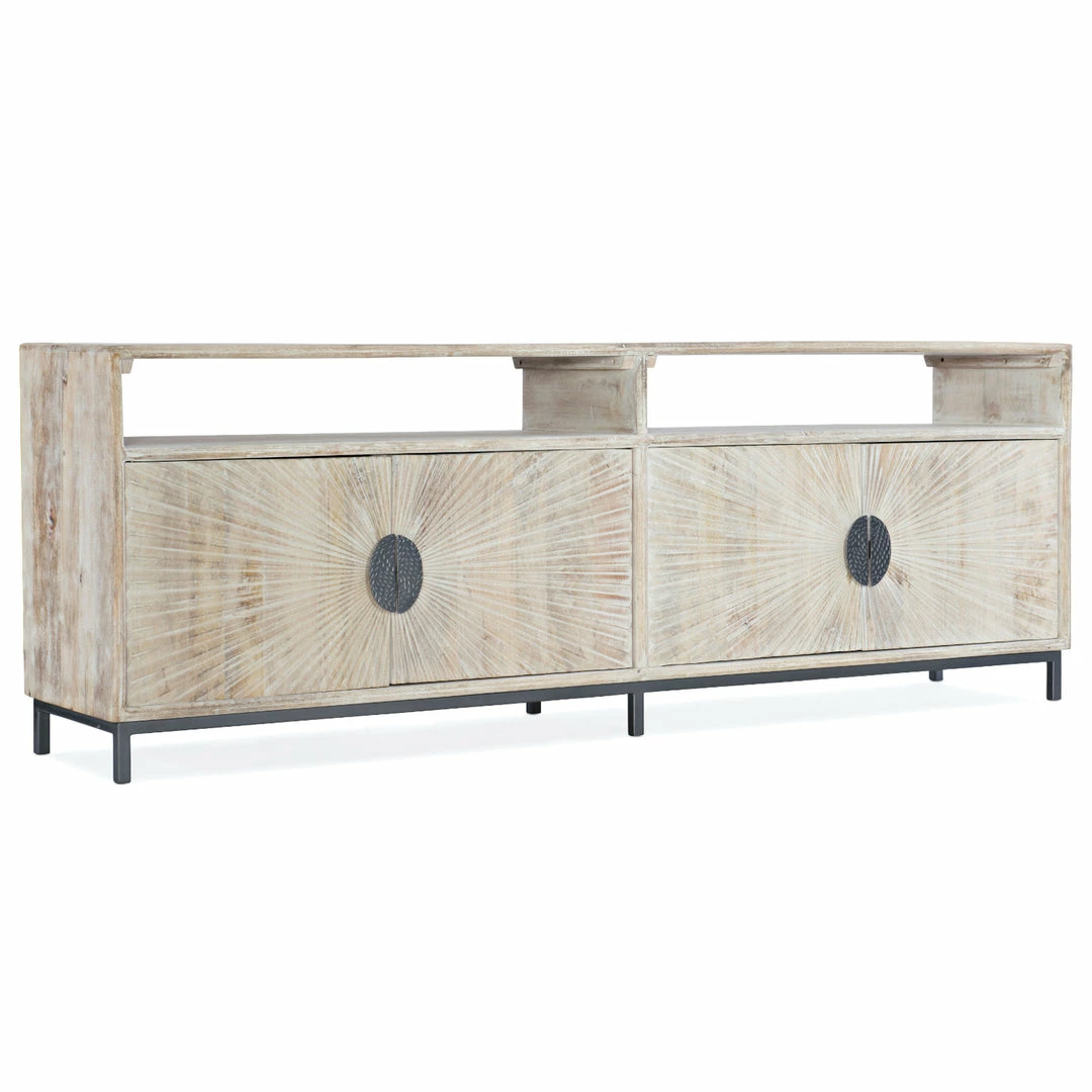 Budget โ๏ธ HOOKER LIMA WHITE WASH MEDIA CONSOLE Furniture ๐ 2 HOOKER LIMA WHITE WASH MEDIA CONSOLE Furniture