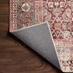 LOLOI LINLEY VINTAGE PRINT FLAT RUG: CINNAMON