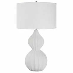 Top 10 ๐ UTTERMOST LISLE WHITE MARBLE TABLE LAMP Lighting ๐งจ 8 UTTERMOST LISLE WHITE MARBLE TABLE LAMP Lighting
