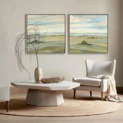 L ART Wall Art "LIVING IN THE COUNTRY I" CANVAS ART