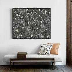 L ART Wall Art "LOVE MIX-UP" CANVAS ART
