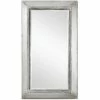 UTTERMOST Mirrors LUCAS ANTIQUE SILVER LEAF FLOOR MIRROR