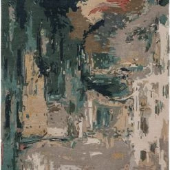 JAIPUR LUELLA WOOL + VISCOSE RUG: FOREST MULTI