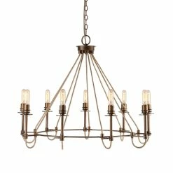 UTTERMOST Lighting LYNDHURST 9 LIGHT CHANDELIER
