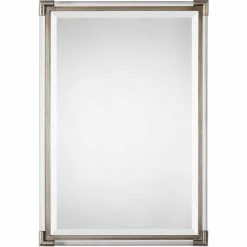 UTTERMOST MACKAI METALLIC SILVER MIRROR