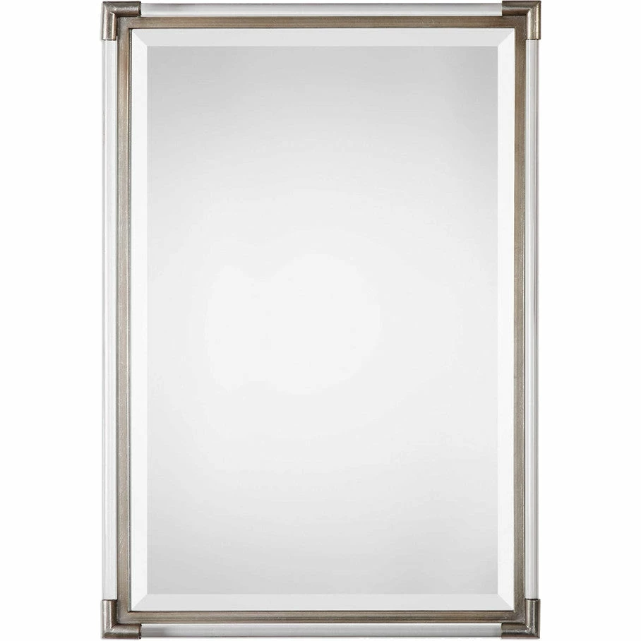 Outlet ✨ UTTERMOST MACKAI METALLIC SILVER MIRROR ✔️ 1 UTTERMOST MACKAI METALLIC SILVER MIRROR