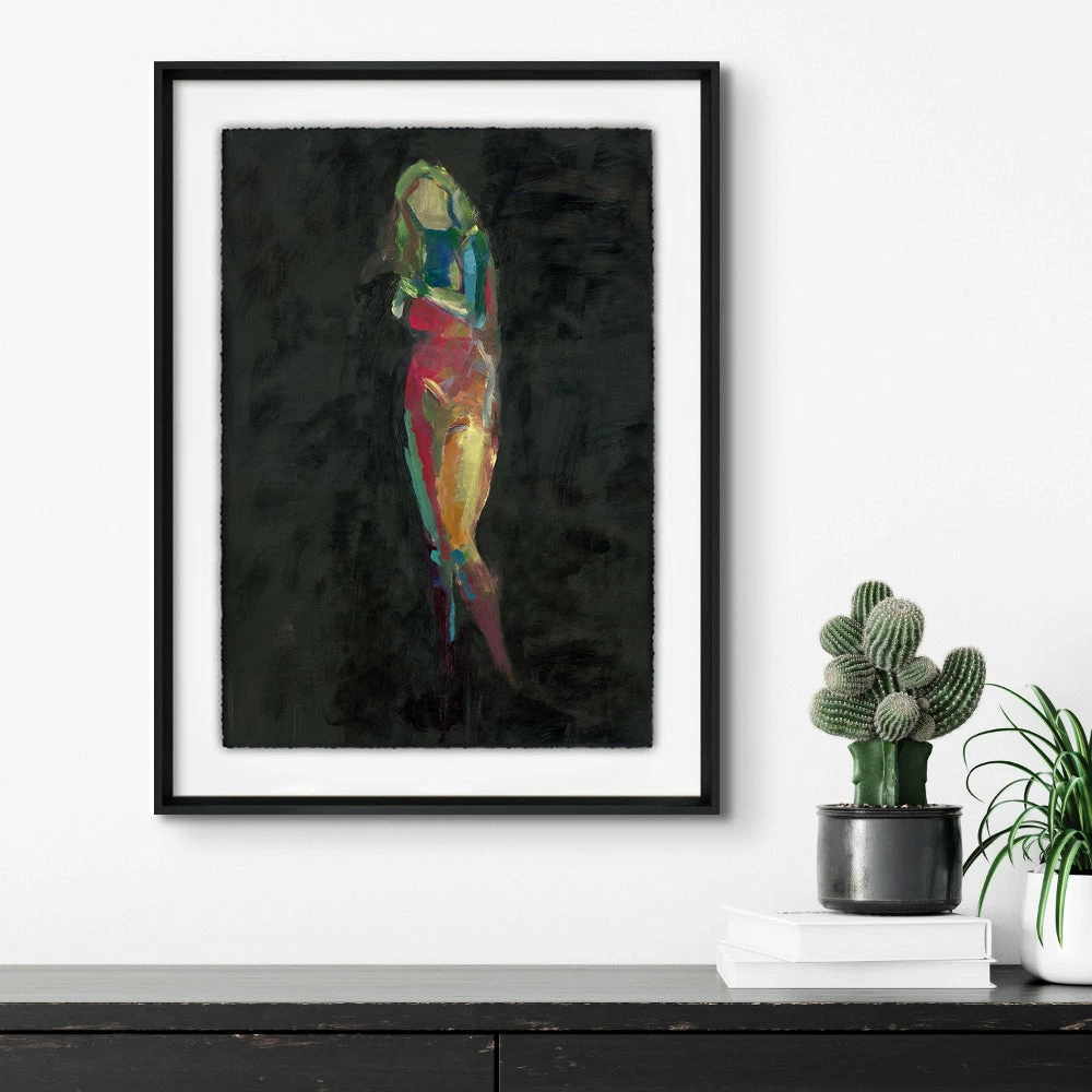 Promo π L ART Wall Art "MADE WITH COLOR III" GLASS FRAMED ART π 3 L ART Wall Art "MADE WITH COLOR III" GLASS FRAMED ART