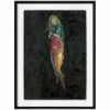 L ART Wall Art "MADE WITH COLOR III" GLASS FRAMED ART