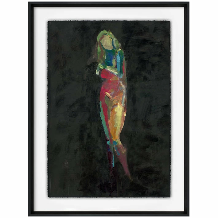 Promo π L ART Wall Art "MADE WITH COLOR III" GLASS FRAMED ART π 1 L ART Wall Art "MADE WITH COLOR III" GLASS FRAMED ART