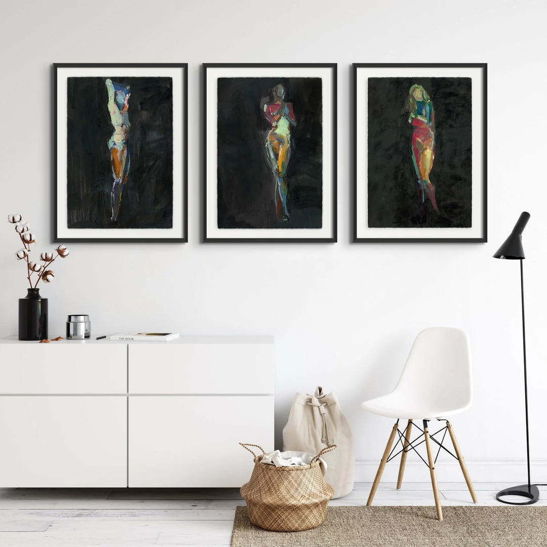 Promo π L ART Wall Art "MADE WITH COLOR III" GLASS FRAMED ART π 2 L ART Wall Art "MADE WITH COLOR III" GLASS FRAMED ART