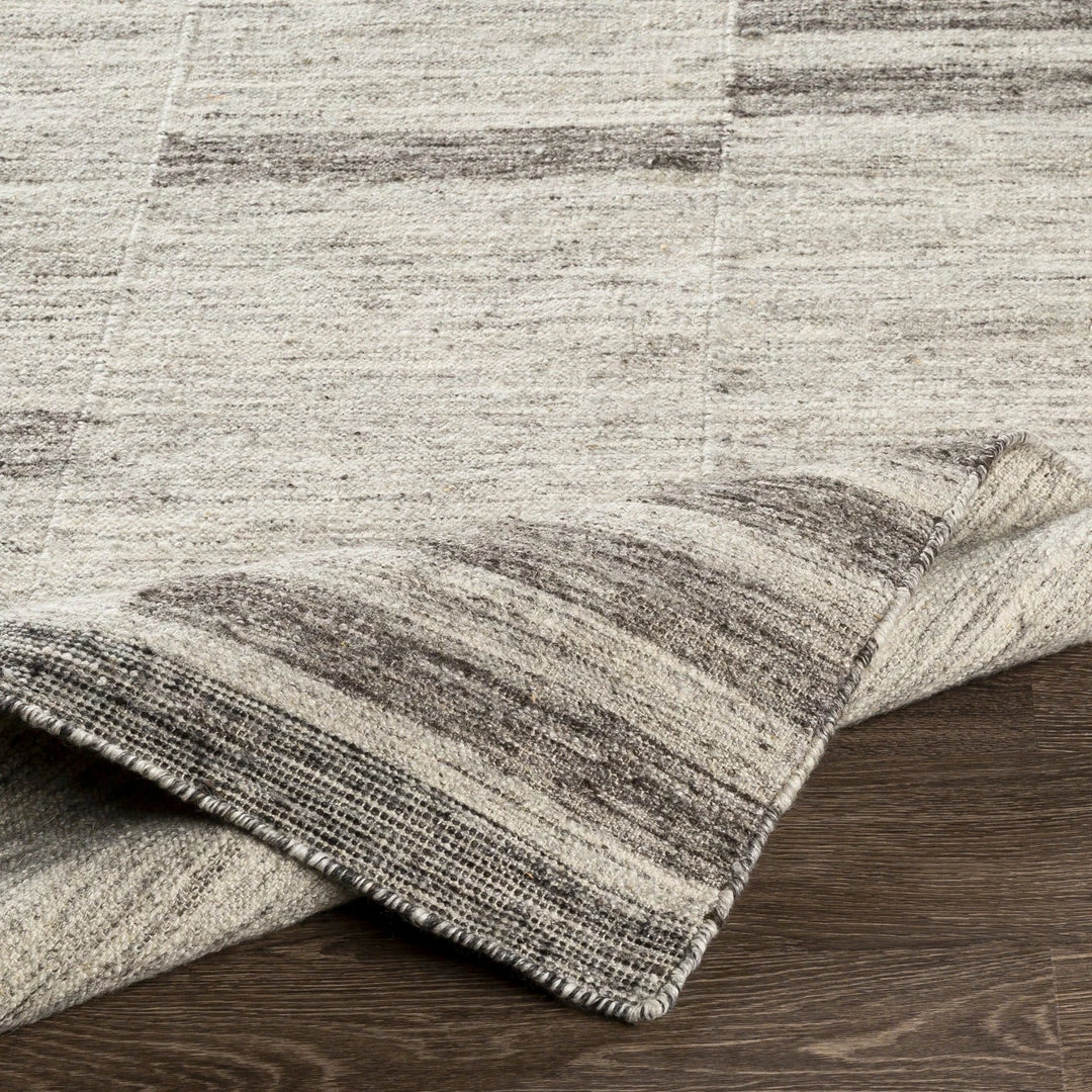 Top 10 β SURYA MAJI WOOL + VISCOSE FLAT RUG: ASH GREY π 3 SURYA MAJI WOOL + VISCOSE FLAT RUG: ASH GREY
