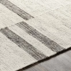Cheapest β€οΈ SURYA MAJI WOOL + VISCOSE FLAT RUG: IVORY, ASH π 9 SURYA MAJI WOOL + VISCOSE FLAT RUG: IVORY, ASH