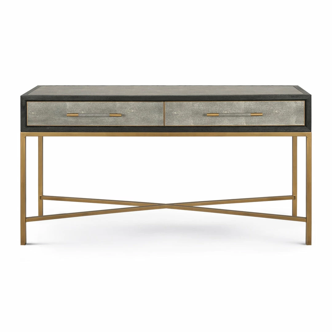 New ๐ MOES MAKO SHAGREEN CONSOLE TABLE โ 1 MOES MAKO SHAGREEN CONSOLE TABLE