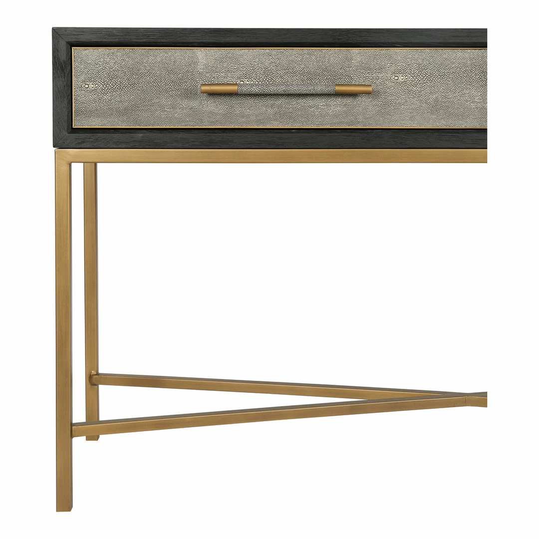 New ๐ MOES MAKO SHAGREEN CONSOLE TABLE โ 8 MOES MAKO SHAGREEN CONSOLE TABLE