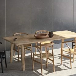 MOES MALIBU WHITE OAK DINING TABLE Kitchen + Dining