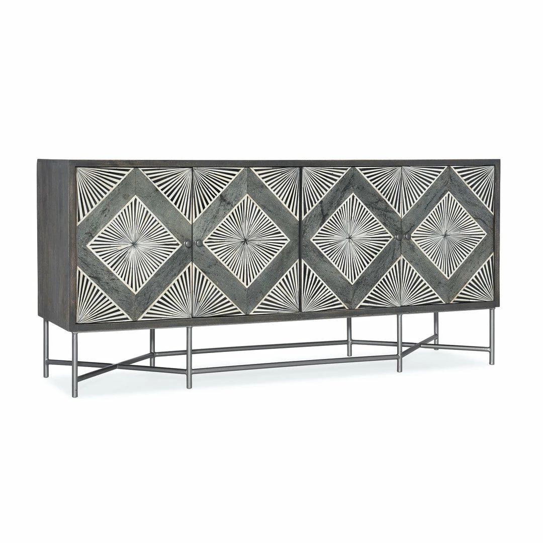 Brand new π HOOKER MALIN BONE INLAY MEDIA CONSOLE CREDENZA Furniture π₯° 4 HOOKER MALIN BONE INLAY MEDIA CONSOLE CREDENZA Furniture