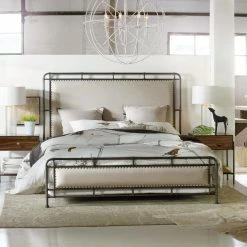 HOOKER MANCHESTER INDUSTRIAL PIPE PANEL BED Furniture