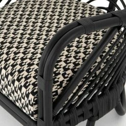 FOUR HANDS MARINA EBONY RATTAN CHAIR