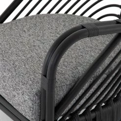 FOUR HANDS MARINA EBONY RATTAN CHAIR
