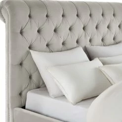 Promo βοΈ TOV MARION SILVER VELVET BED Bedroom π€© 7 TOV MARION SILVER VELVET BED Bedroom