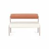 NUEVO MARNI BENCH: NECTARINE, OYSTER