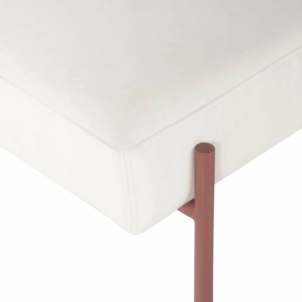 Budget ⌛ NUEVO Furniture MARNI DINING CHAIR: NECTARINE, OYSTER 🎉 5 NUEVO Furniture MARNI DINING CHAIR: NECTARINE, OYSTER