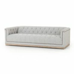 FOUR HANDS Living Room MAXX SOFA: MANOR GRAY TWEED