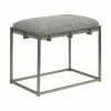 UTTERMOST Living Room MECCA GREY SMALL BENCH