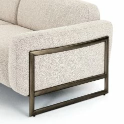 FOUR HANDS MEDINA SOFA: ASTOR STONE Living Room