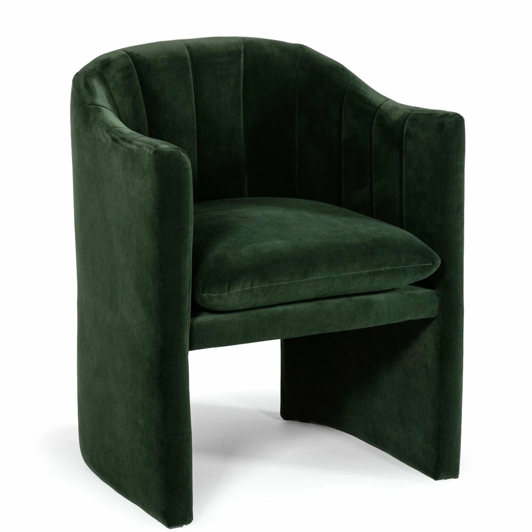 Best Pirce π VIG Furniture MELROSE JADE GREEN VELVET DINING CHAIR 𧨠2 VIG Furniture MELROSE JADE GREEN VELVET DINING CHAIR
