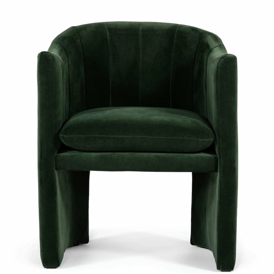 Best Pirce π VIG Furniture MELROSE JADE GREEN VELVET DINING CHAIR 𧨠1 VIG Furniture MELROSE JADE GREEN VELVET DINING CHAIR