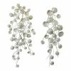 MOES METALLIC SILVERLEAF WATERFALL WALL SCULPTURES | SET OF 2 Wall Sculptures + Decor