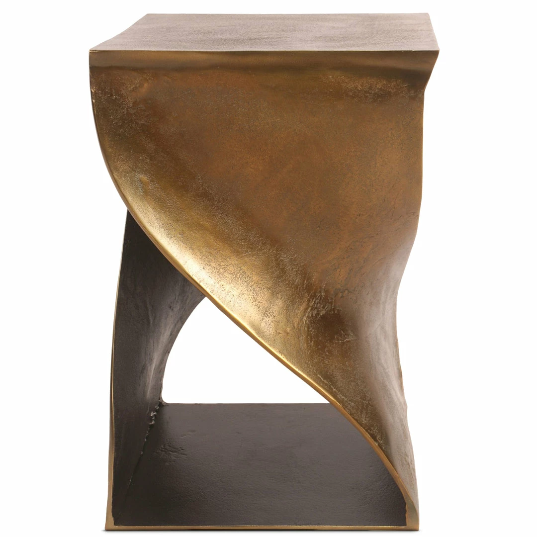 Best Sale ๐ MOES BRONZE + METALLIC BRASS TWIST TABLE Living Room ๐ 1 MOES BRONZE + METALLIC BRASS TWIST TABLE Living Room