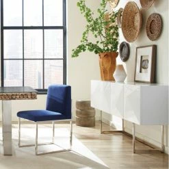 URBIA CUBE SIDEBOARD: WHITE LACQUER Living Room